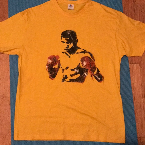 S.M.O.K.E x M.Ali custom stencil tee - Picture 1 of 1